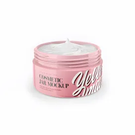 Glossy Cosmetic Jar